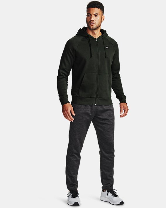 Men's Armour Fleece® Twist Pants, Black, pdpMainDesktop image number 3